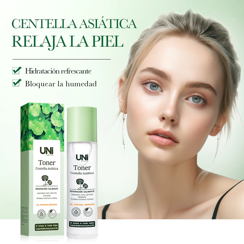 Miniatura 2 de Toner agua tonica nutritiva con centella asiatica 120ml UNI